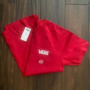 Vans T-Shirt Red size S